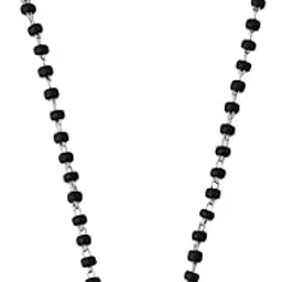 gargi by p.n. gadgil and sons 925 Sterling Silver | Shiny Charm Mangalsutra | Gift for Wife & Women | With Certificate of Authenticity and 925 Stamp-picture-48