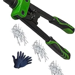 Inditrust 13" inch Professional Hand Riveter, with 30 Rivets, Gloves, Nail Gun M3.2/M4.0/M4.8 Industrial Tools-picture-32