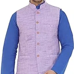 latest chikan Men's Textured Nehru Jacket-picture-41