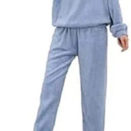 ukal Women's Velvet All Over Print Top And Pyjama Set Pack Of 1-picture-46