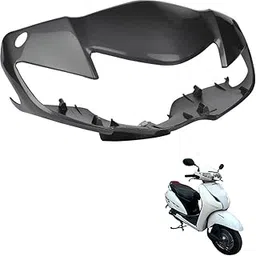 GadiBike Headlight Visor Activa New Model 2G Headlight Visor New Grey (May 2009- JAN 2015) for Activa-picture-33