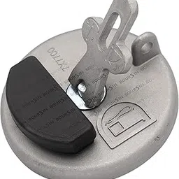 7X7700 Locking Fuel Cap For Caterpillar CAT Excavator 515 525B 525C 535B 535C M312 M313 M315 E320B E312C E314C E313C E321D Dozer D3C D6R D5C D6D D6K D7G Loader 931B 950 966 Gray-picture-18