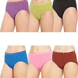 vip Women's Cotton Solid Hipster Panties (Pack of 6) (Amelie_Plain-picture-0