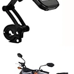 PRIKNIK Motorcycle Bike Phone Holder, Waterproof Mobile Mount with TPU Touch Screen, 360° Rotating Universal Bicycle Holder for Smartphones Under 6.5 Inches Compatible with S-uzuki-G-SX-picture-45