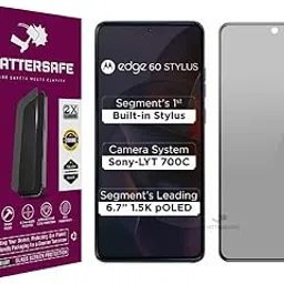 Anti-Spy Privacy Tempered Glass Compatible For Motorola Edge 60 Stylus [Pack of 1]. 9H Hardness, Anti-Scratch, Edge-to-Edge Protection With Easy Installation Kit & Case Friendly Fit.-picture-19