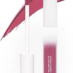 Just Herbs Relaxed Matte Liquid Lipstick Lip colour for Women, Nourishing & Long Lasting Lipsticks 4 ml (Rosy Mauve)-image-97