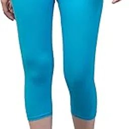 Women's/Girls Slim Fit Leggings Capri-image-3