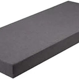 NA NAMAN ARTS Chairs Sofa Cushion PU Foam With Zip Cover 4 Inch Thickness (60 X 24),Grey-picture-14