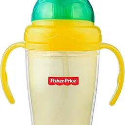 Fisher-Price Double Wall Baby Sipper Training Cup, Yellow, 230ml-image-99