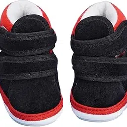 neska moda Boys & Girls Fur Boys Hook & Loop Chu Chu Musical Shoes/Booties for 6 to 18 Months -BT3907-picture-24