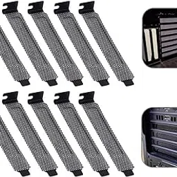 Maxmoral 10pcs Vented PCI Slot Cover Ventilation Deflector PC Computer Case Cooling Fan Dust Filter Blanking Plate-picture-26