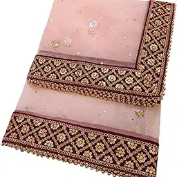 navti creations Women's Embroidered Net Dupatta-picture-28