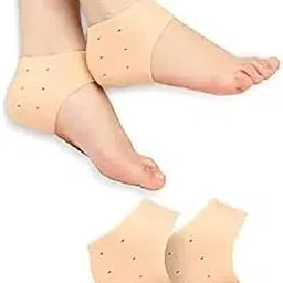 Anti-Crack Silicone Gel Heel Moisturizing Socks | Foot Care Socks for Dry and Cracked Heels | Reusable Hydrating Socks for Men and Women-image-68