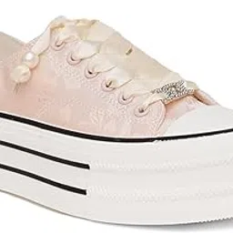 Alluring Sneaker Shoes Lightweight Soft & Comfortable with Extra Cushion Lace-Up Shoes for Women & Girl's-image-62