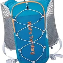 MERISHOPP Running Hydration Vest Breathable Sturdy Daypack for Running Outdoor Camping Blue | Sports Equipment | Outdoor Sports Gear | Exercise Gear-image-41