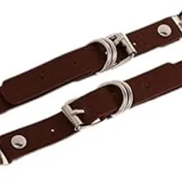 ujeavette 3xWomen's Leg Garter Belt Punk Goth Thigh Suspenders Stockings Belt Brown-picture-30