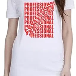 Professional (RED) White Women Polo T-Shirt-picture-42