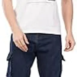 loom dales White Cotton Printed Slim fit t-Shirt for Men-picture-11