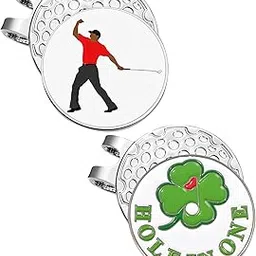 2PCS Golf Ball Marker and Hat Clip Set, Golf Accessories for Men, Golf Kit for Marking Ball Position and Securing Hats During Play, Ideal Golf Gift for Enthusiasts-picture-32