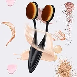 Belicia 2 PCS Sculpting set Makeup Brushes 2 PCs Makeup Brush Set Premium Synthetic Foundation Brush Blending Face Powder Blush Concealers Eye Shadows Make Up Brushes Kit.-picture-24