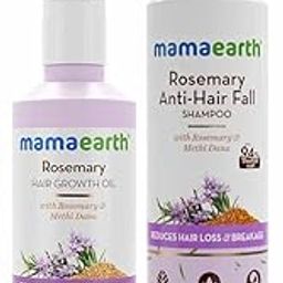 Mamaearth Rosemary Hair Growth Combo | Hair Growth Oil | Anti Hairfall Shampoo| 490 Grams-picture-39