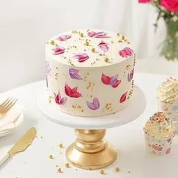 IGP - Floral Fantasy Delight (Half kg) | For Wife, Husband, Children| Birthday Cakes| Christmas Cakes| Diwali Cake-image-84