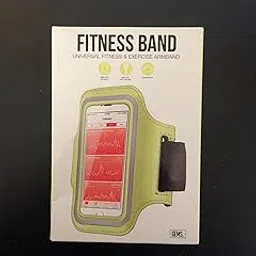 GEMS Fitness Band Universal Fitness & Exercise Armband (Lime Green)-picture-21