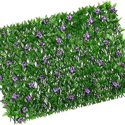 CALANDIS™ Artificial Leaf Privacy Fence Artificial Hedges Fence for Patio Yard Balcony 20x40cm | Privacy Screens, Windscreens | Garden Fencing | Yard, Garden & Outdoor Living-picture-25