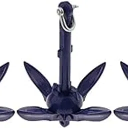 The Style Sutra 3x Aluminum Folding Anchor System Canoe Kayak Raft Sailboat Fishingboat|Motors | Parts & Accessories | Boat Parts |3 Pieces Folding Grapnel Anchor-image-3