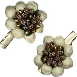 Jasmine flower hairband/headband/hairclip for babies/girls/women by Hairy Fairy Things (Hairclip for girls, 2)-picture-45
