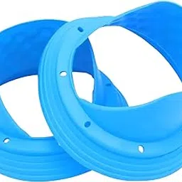 AutoXPO 6.5inch/6inch Car Speaker Water Guard Silicone Baffle Speaker Ring Water proofing and Dustproof Cover Speaker Protection Rust Prevention Blue Color Speaker Sound Enhancer (Pack of 2 pcs)-picture-24