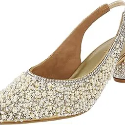 metro Princess Women'sEmbellished Bridal Heels - Ethnic Occasion-picture-28