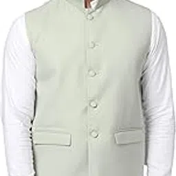uri and mackenzie Men's Formal Casual Nehru Jacket/Modi Jacket/Waistcoat-picture-25