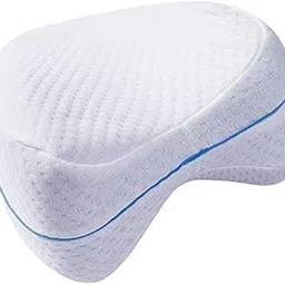XIBO Knee Pillow for Side Sleepers – Firm Support Cooling Memory Foam Leg Pillow for Sleeping – Pain Relief, Knee & Back Relief – Water Resistant Between Legs Pillow-picture-37