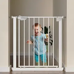 Cherilo Baby Safety Gate for Kids, Dog Gate, Child Gate, Baby Gate for House, Stairs, Doors (for Door Width: 75cm-84cm)-image-31