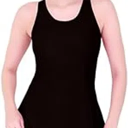 munaafi munaafi® Women Frock Style with Inner Short Padded One Piece Swimming Costume|Swimsuit for Women-picture-47