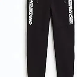 Alan Jones Clothing Boy's Slim Fit Mid Rise Track Pant-image-50
