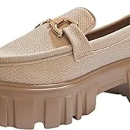 ceros Women's Chunky Heel Loafers-picture-44