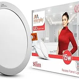 Murphy 15-Watt Slim Round LED Panel Ceiling Light (Natural White, Pack of 1)-picture-10