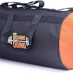 vellora Polyester Long Lasting Material, Duffel Bag, Gym Bag Orange-picture-53