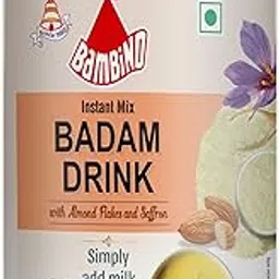 Bambino Instant Badam Drink Mix Bottle 500 Gms.-image-1