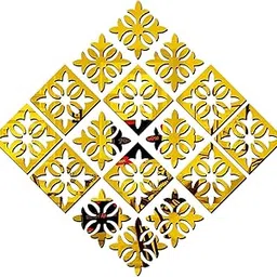 Chote Mote Seller - Beautiful Pattern Mirror Stickers for Wall, Acrylic Mirror Wall Decor Stickers for Hall Room, Bed Room, Kitchen. (Golden, Pack of 20)-image-15