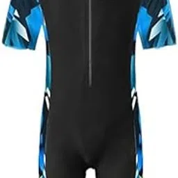 AKIBA Girls/Kids Swimming WEAR/Suit/Costume with Stretchable Fabric,HIGH Level of UV Protection Comfort and Flexible for Cycling, Aerobics, Diving,and Skating-image-22