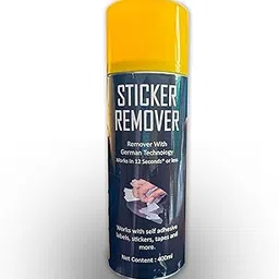 Buildingshop Sticker Remover - 400 ML Powerful Adhesive Dissolver for Easy Sticker Removal on Glass, Plastic, Metal - Quick Drying Formula Adhesive Remover for Home and Office Us-picture-37