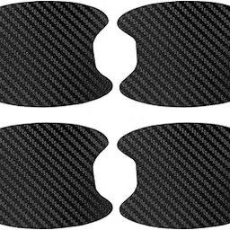 MEDICINEKING 4 Pcs Car Paint Scratch Protector Stickers Clear Anti-Scratch Guard Film for All Vehicle Models, Easy to Apply, Durable and Invisible Paint Protection Black (A)-picture-14