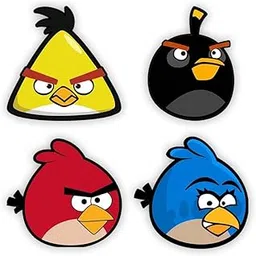 Gift Me Bazar Angry Bird Wooden Fridge Magnet Gift and Decoration Cartoon Theme Magnet | Birthday Gift for Kids | Home & Kitchen Decor Magnet | Magnet for Refrigerator-picture-10