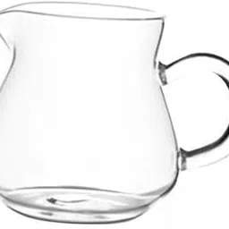 THE STYLE SUTRA 5xGlass Creamer Pitcher Teaware Mini Carafe Coffee Mug for Tea Espresso Coffee 250ml 7x5.5x8.3cm-image-47