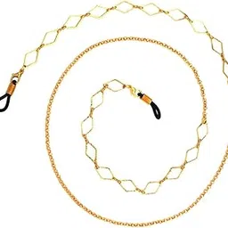 Milaan Reading Glasses Spectacles Sunglasses Holder Neck Cord Metal Strap Chain-picture-34