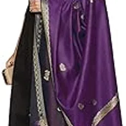 weavers villa Women's Beautiful Maroon Shawls, Stoles-picture-33