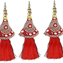 craftvatika Lumba rakhi Set of 4 for women with roli Tilak - Rakhi For Bhabhi Sister-picture-33